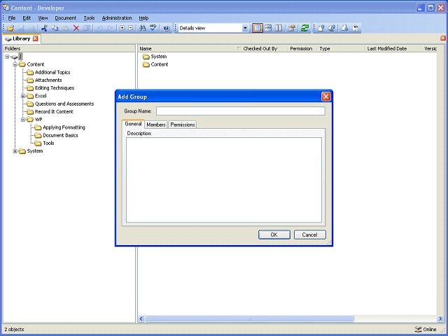 Screen image of this step