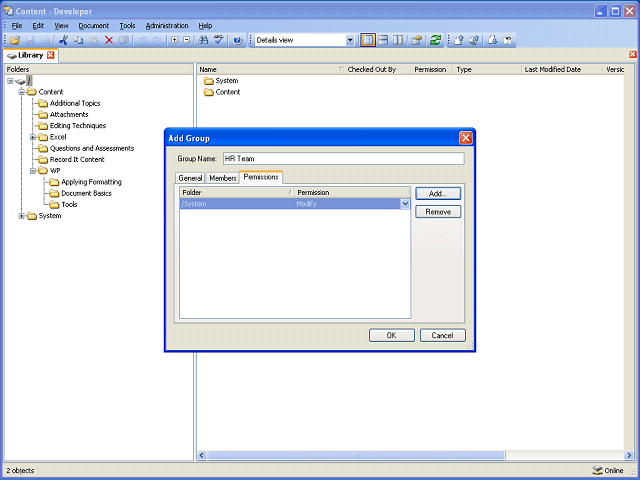 Screen image of this step