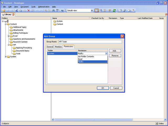 Screen image of this step