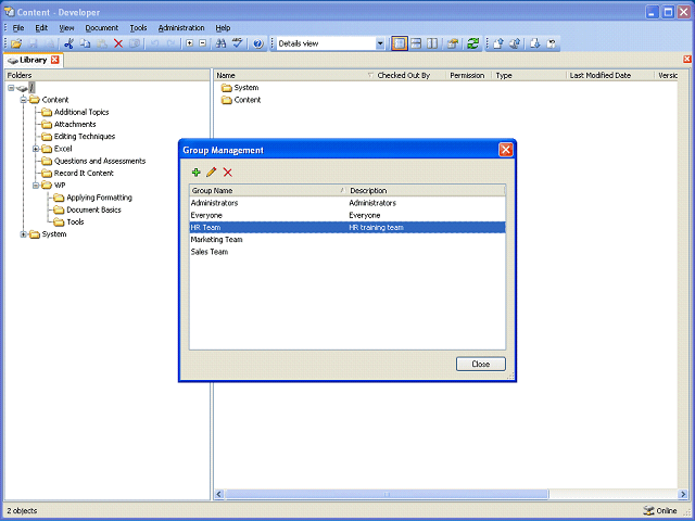 Screen image of this step