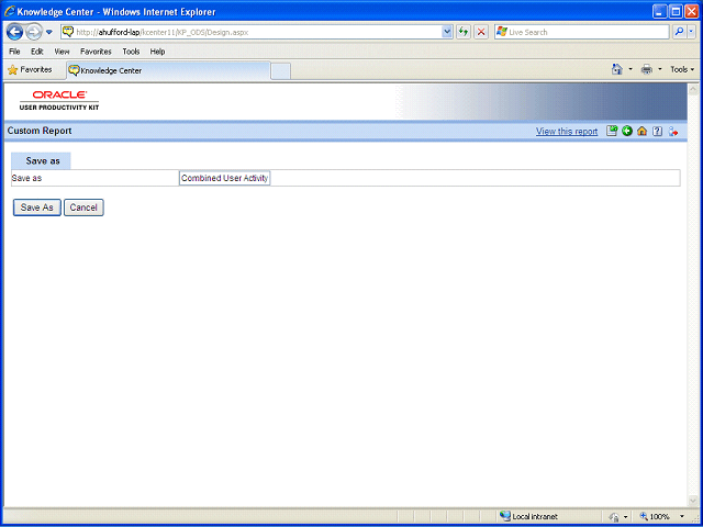 Screen image of this step