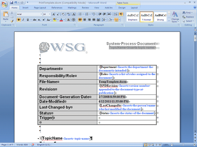 Screen image of this step