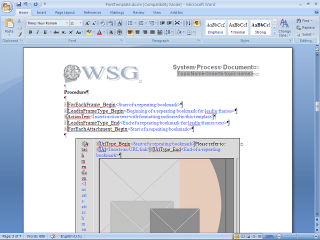 Screen image of this step