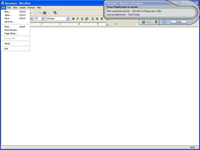 Screen image of this step