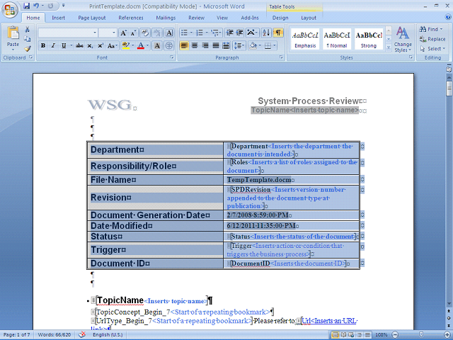 Screen image of this step
