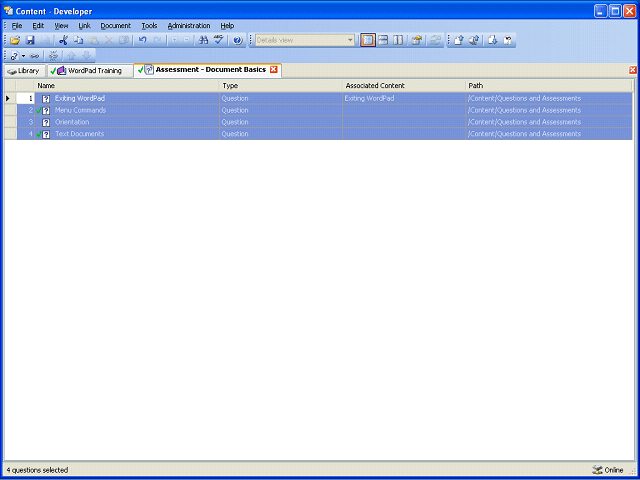 Screen image of this step
