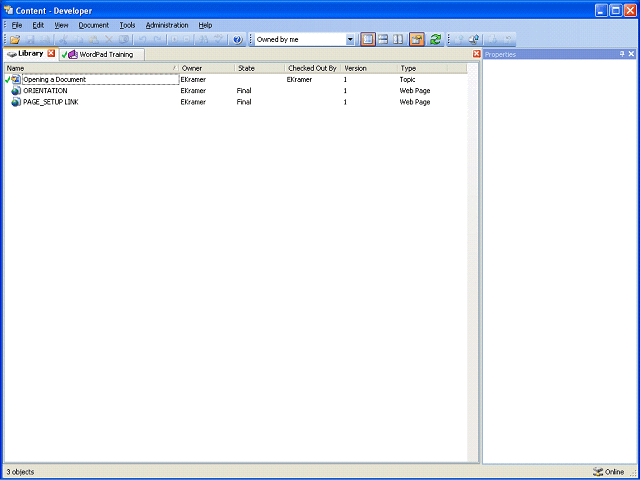 Screen image of this step