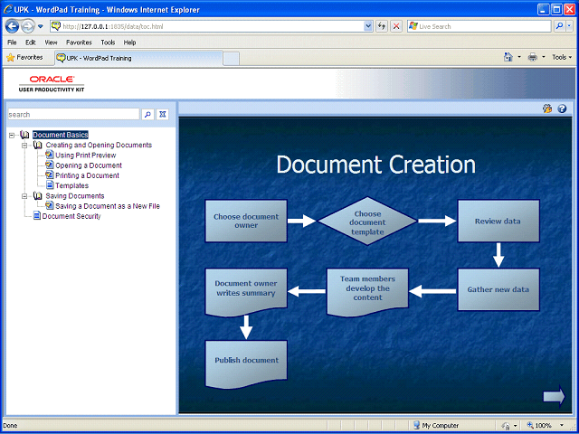 Screen image of this step