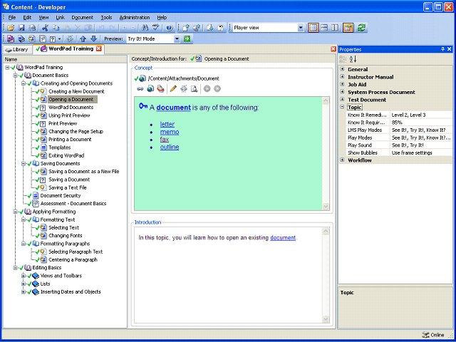 Screen image of this step