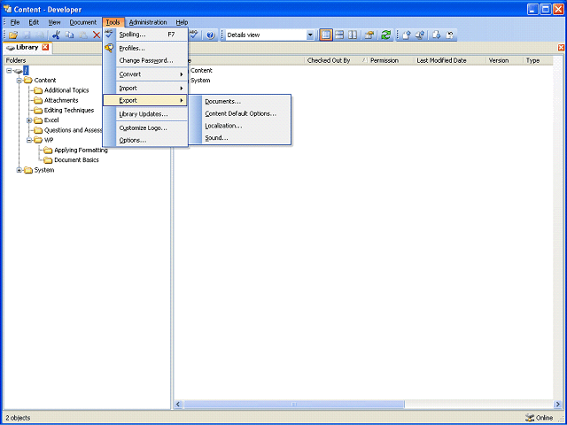 Screen image of this step