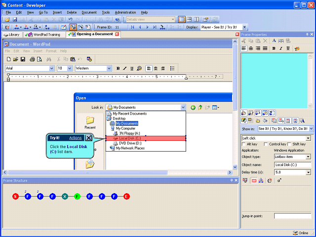 Screen image of this step