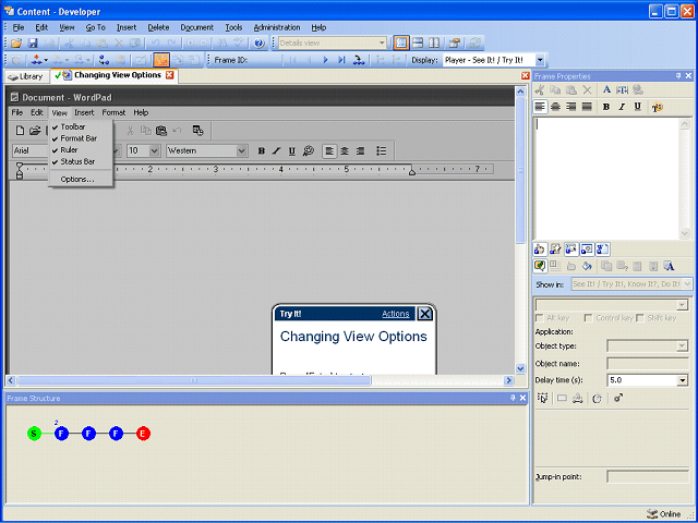Screen image of this step
