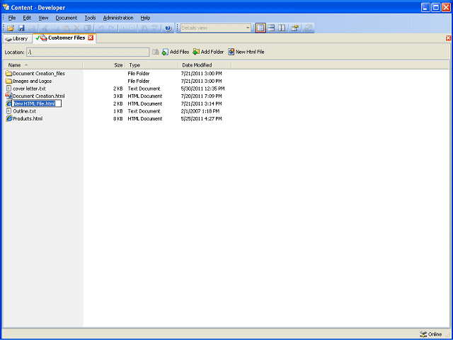 Screen image of this step