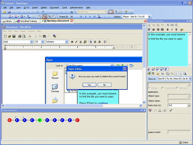 Screen image of this step