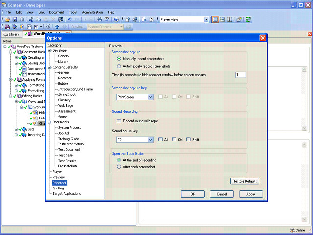 Screen image of this step