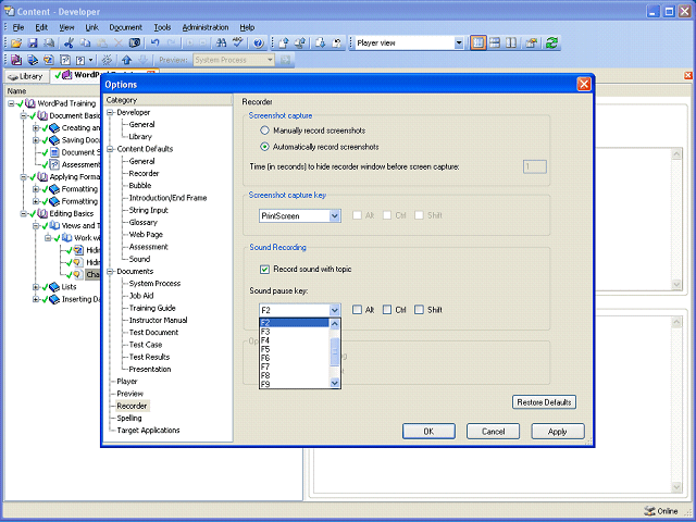 Screen image of this step