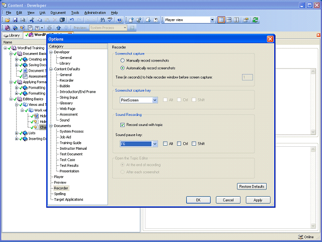 Screen image of this step