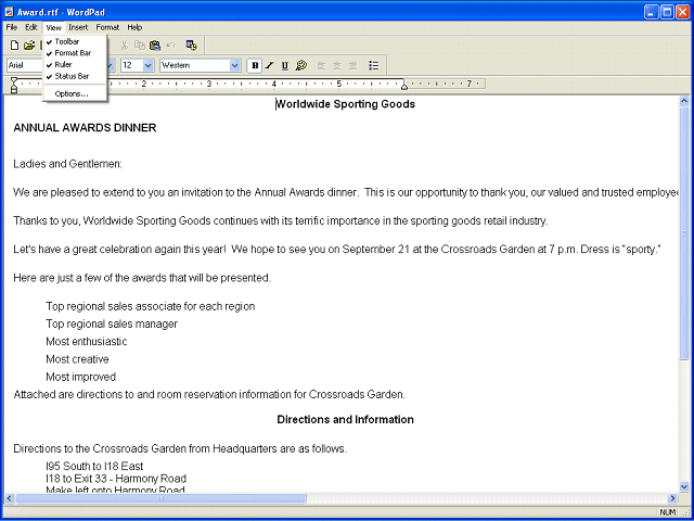 Screen image of this step