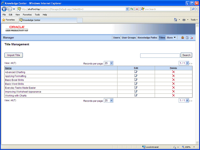 Screen image of this step