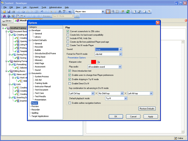 Screen image of this step