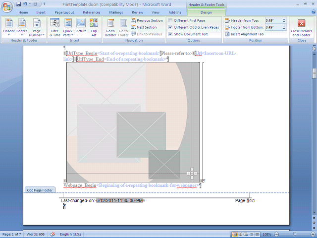 Screen image of this step