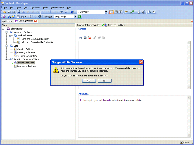 Screen image of this step