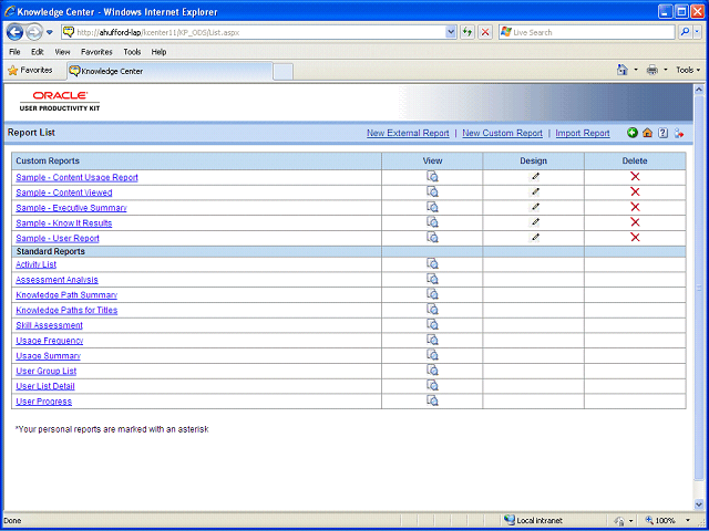 Screen image of this step