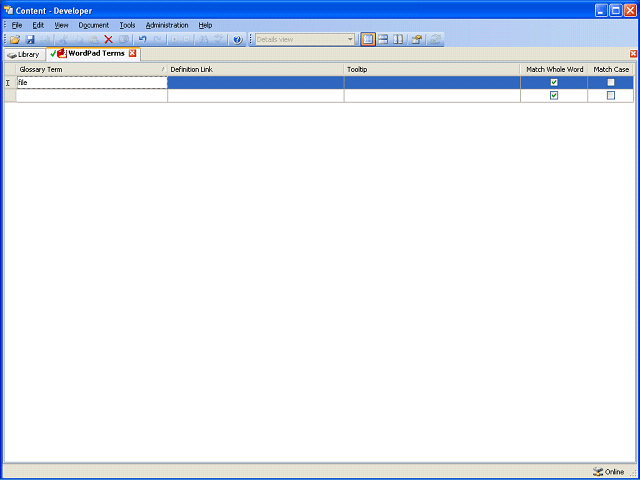 Screen image of this step