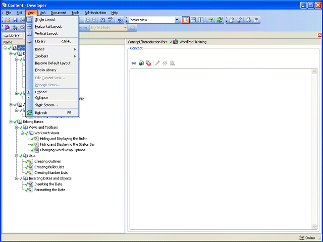 Screen image of this step