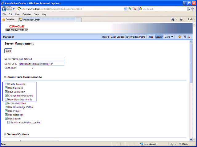 Screen image of this step