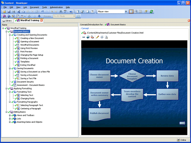 Screen image of this step