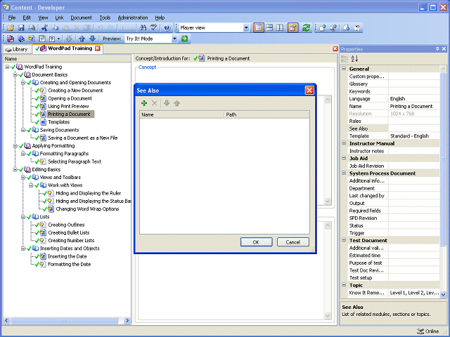 Screen image of this step
