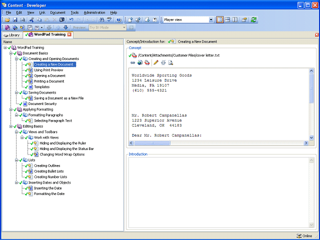 Screen image of this step