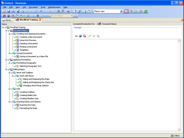Screen image of this step