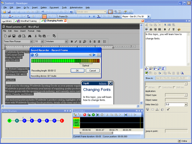 Screen image of this step