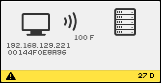 (27) DHCP Broadcast Failure Icon.