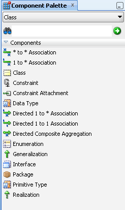 class component palette