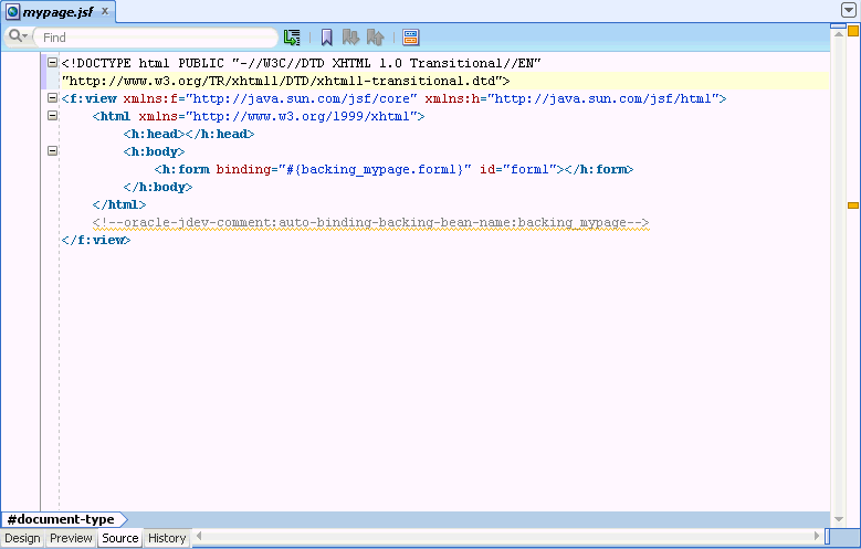 Source Editor