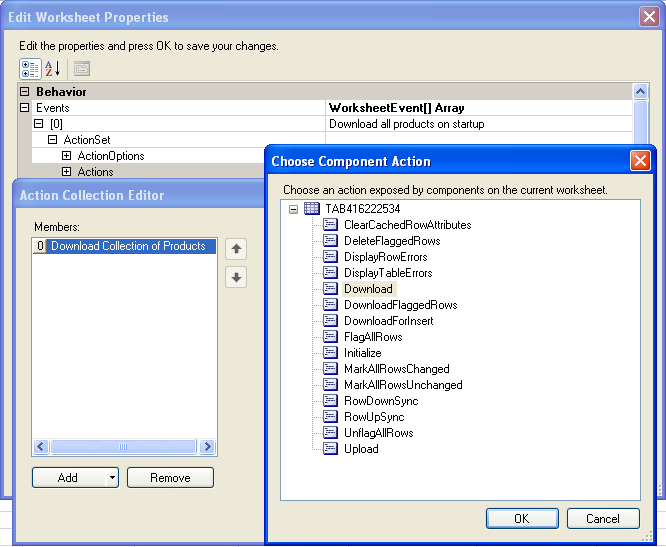 The Choose Component Method Dialog Box