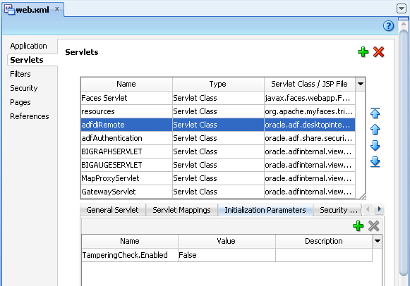 Shows how to disable the metadata tamper-check in JDev