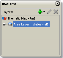Thematic map layer browser