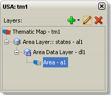 Thematic map layer browser