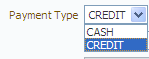 select list with static list