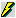 Lightning bolt icon for processing activities