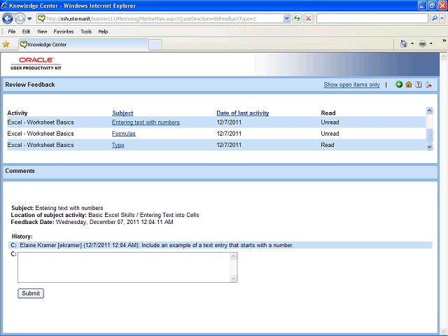 Screen image of this step