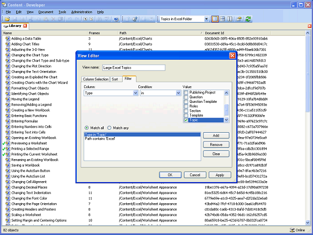 Screen image of this step