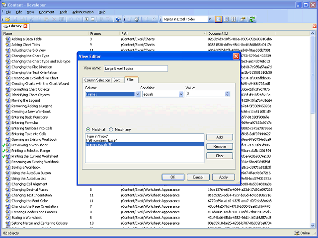 Screen image of this step