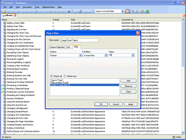 Screen image of this step