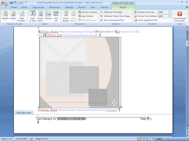 Screen image of this step