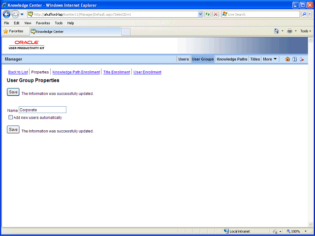 Screen image of this step